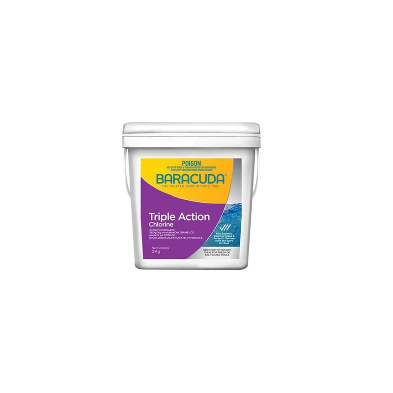 Chlorine Triple Action 2kg Baracuda