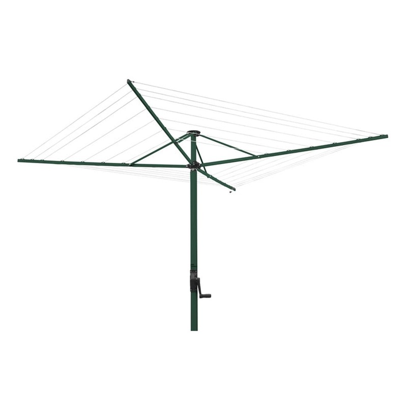 Clothesline Foldaway Rotary Green 45