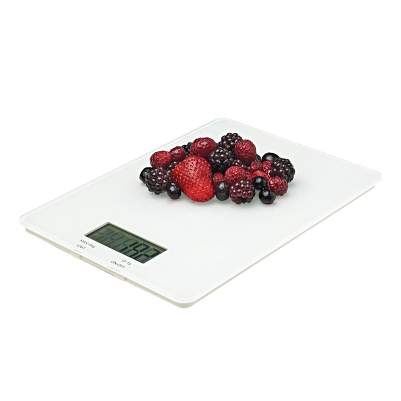 Digital Kitchen Scales White