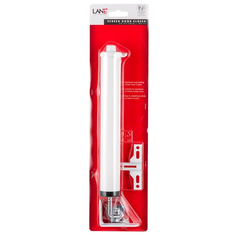 Lane Pnuematic Door Closer White