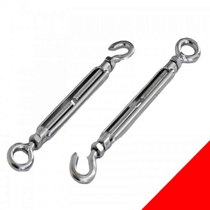 Turnbuckle 5mm H/E S/Steel 316