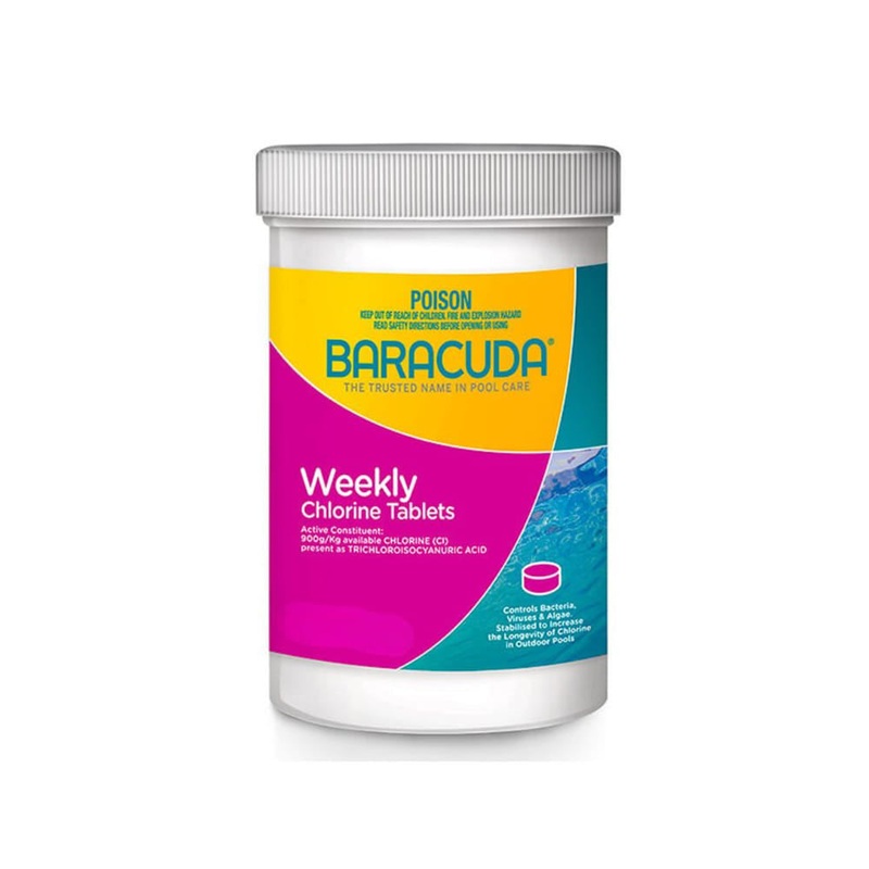 Weekly Chlorine Tablets 2kg Baracuda