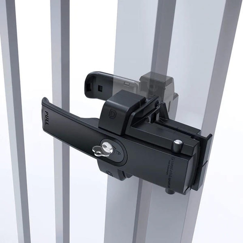 D&D Handle Operated Magnetic Lock