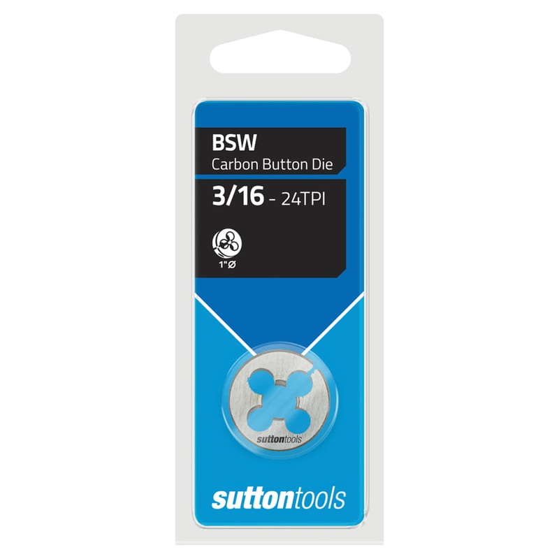 Button Die 3/16 BSW