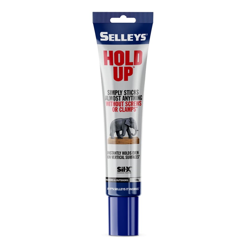 Hold Up Adhesive White 130g Selleys