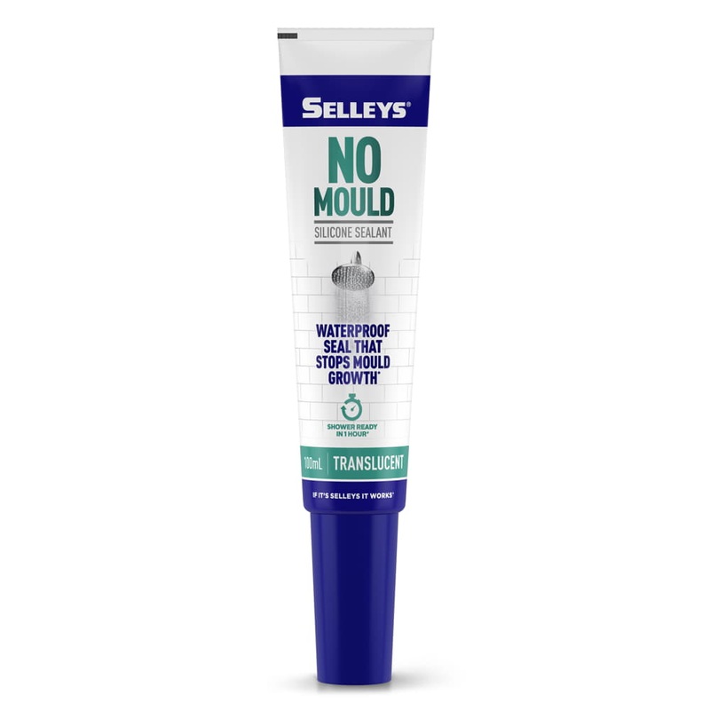No Mould Silcone Sealant Translucent 100ml Selleys