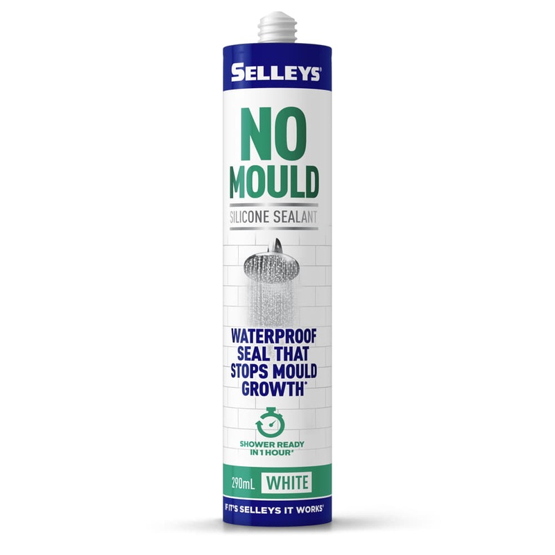 No Mould Silcone Sealant White 290ml Selleys