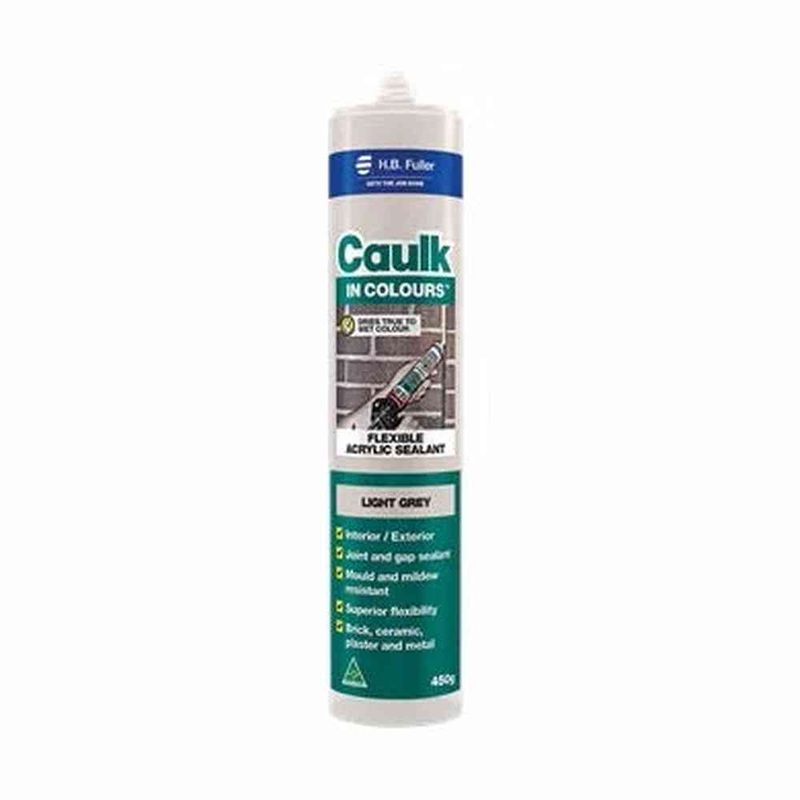 Sealant Caulk In Colour Light Grey 450g