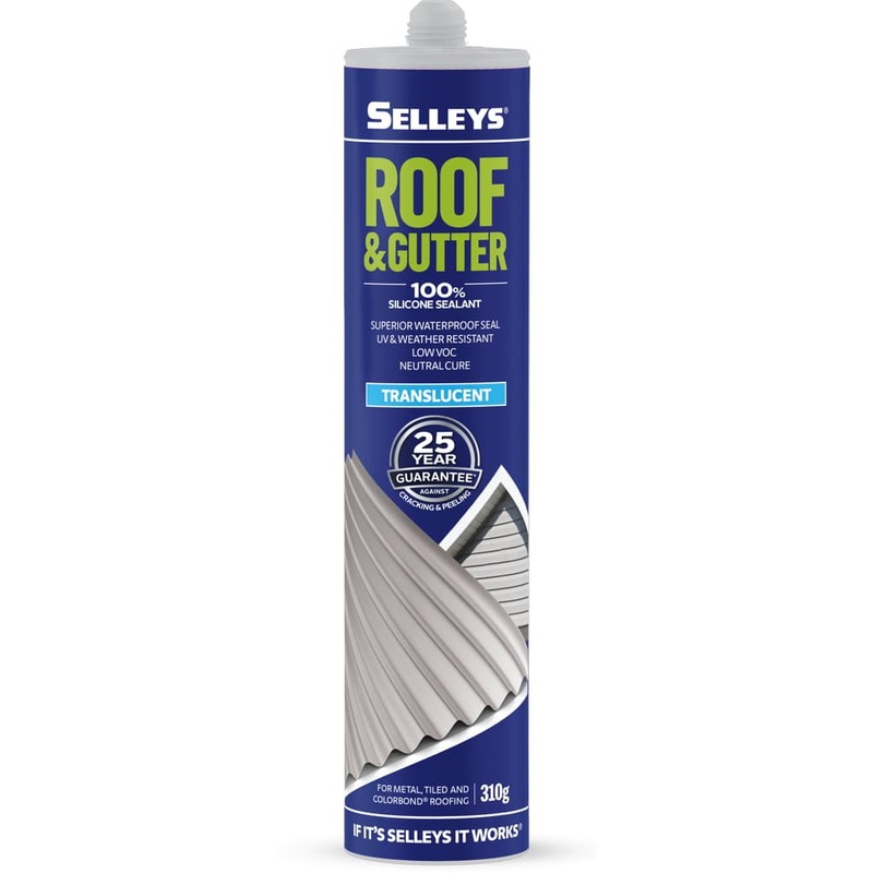 Selleys Roof & Gutter Speed Seal Translucent 300g