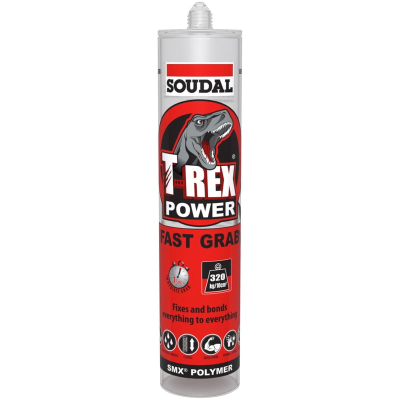 T-Rex Power Fast Grab  290ml Clear
