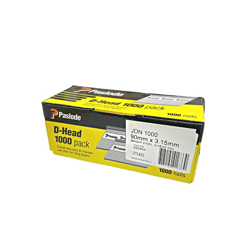 Framing Nail Bright 90×3.06 Pk1000 Paslode