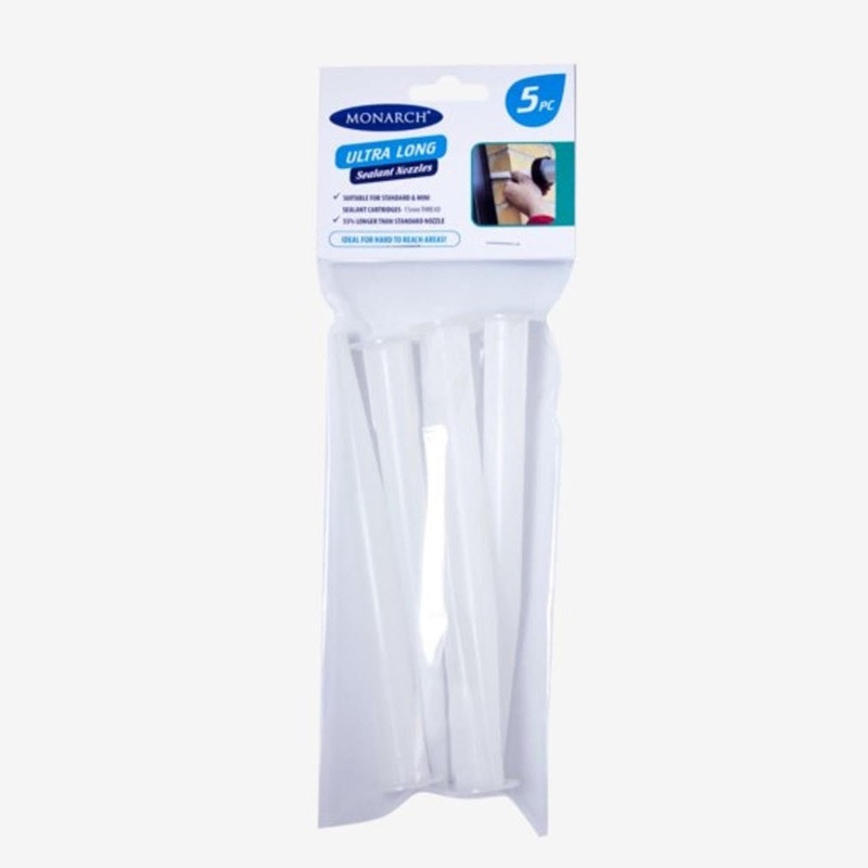 Nozzle Ultra Long Caulking 5pk Monarch