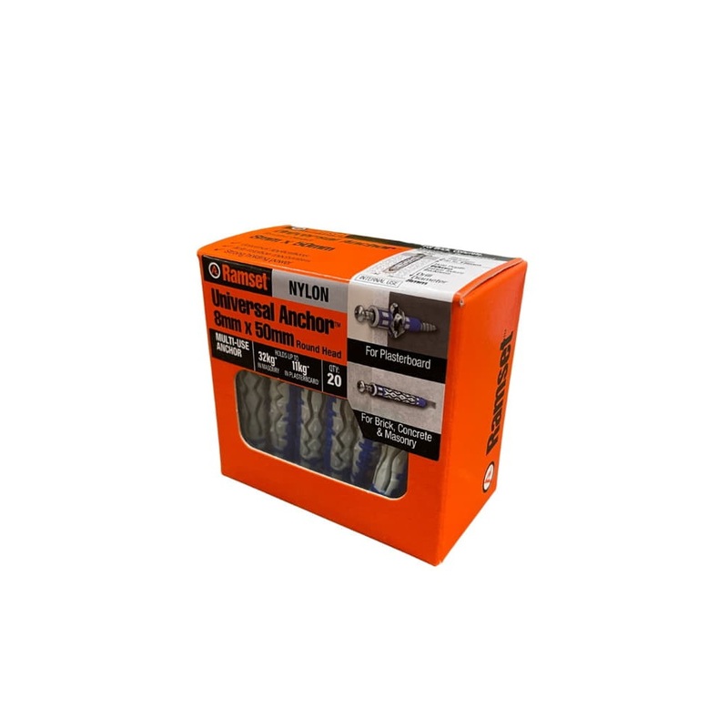 Universal Anchor 8×50 Pk20 Ramset