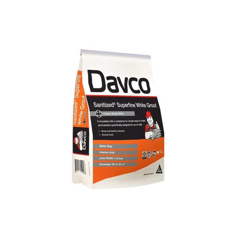 Grout White 1.5kg Superfine