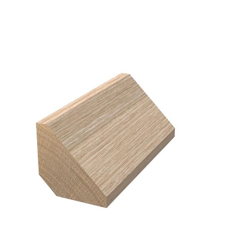 Porta Quad Tri 19 x 2400mm Tas Oak