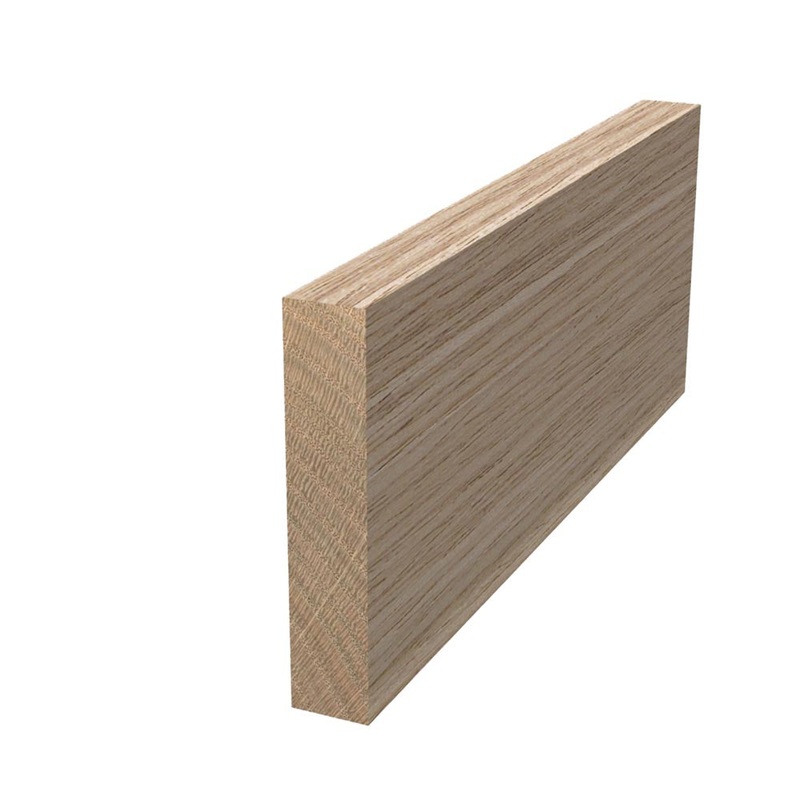Porta Square Edge Cover 20 x 4 x 2400mm Tas Oak