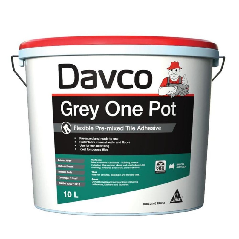 Tile Adhessive Grey One Pot 10lt