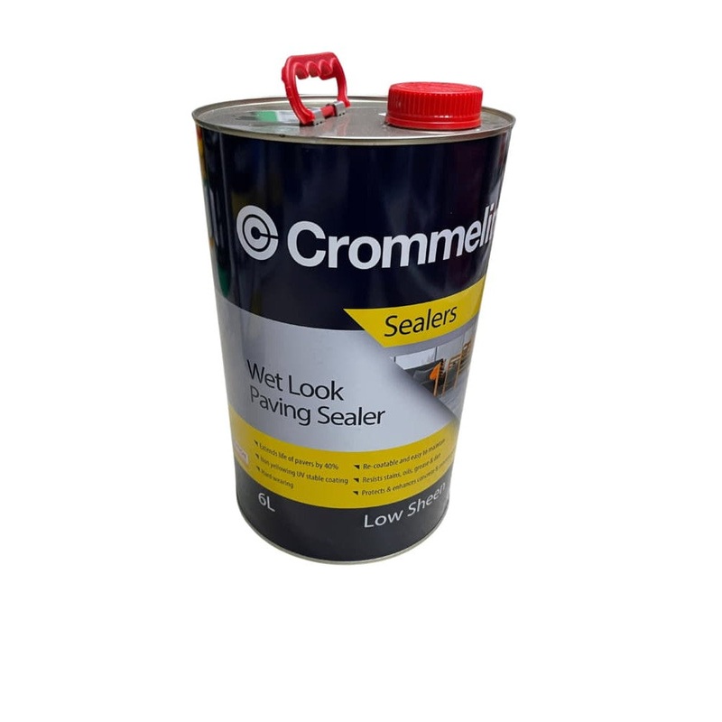 Wet Look Paving Sealer 6L Crommelin