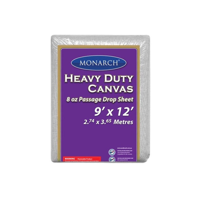 Drop Sheet Canvas 9’x12′ 8oz Modarch