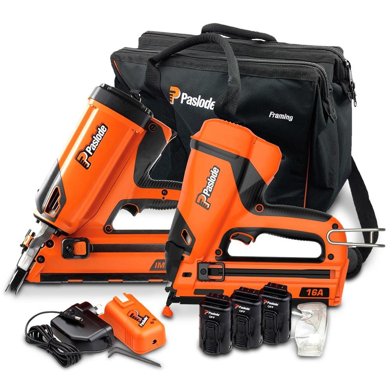 Paslode Pair Impulse Framer and Bradder