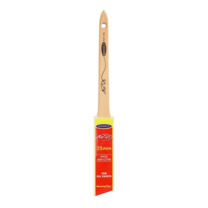Brush Rat Tail Trim 25mm Monarch