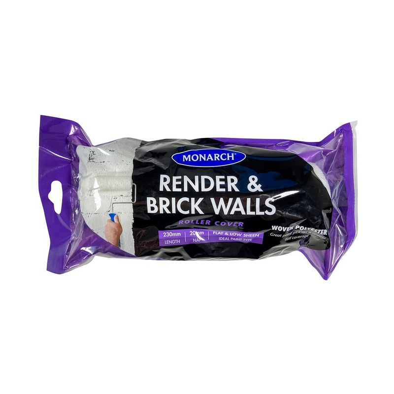 Roller Cover Render And Brick Walls 230mm 20mm Monarch