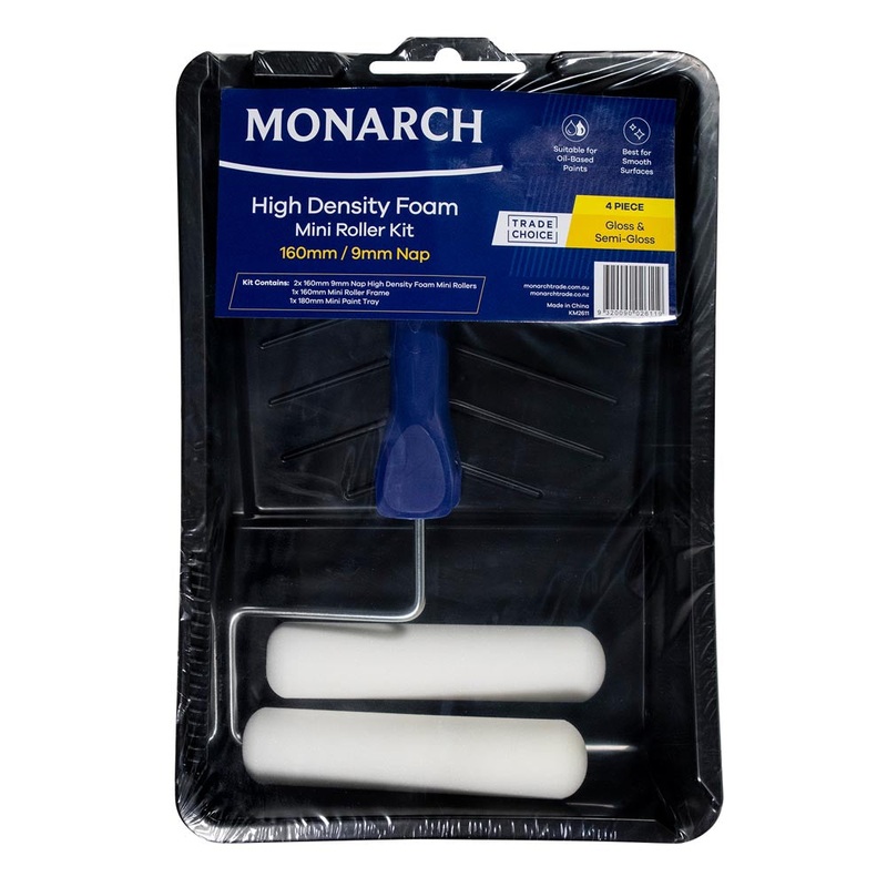 Roller Kit Mini Foam 160mm Monarch