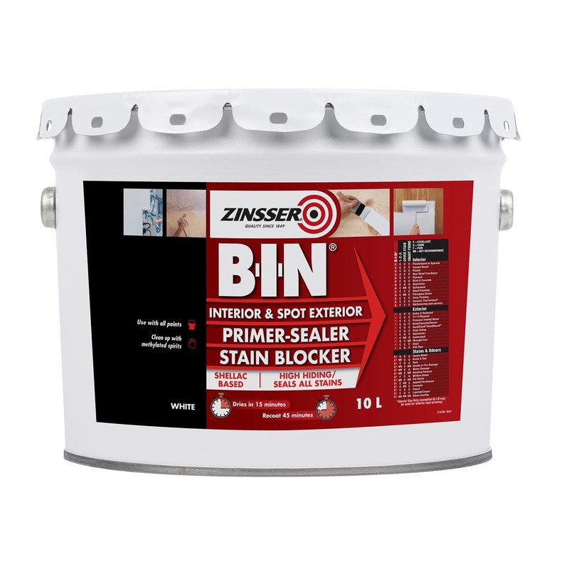 Zinsser B-I-N Primer Sealer 10ltr