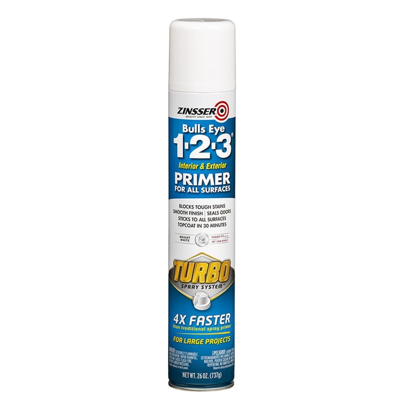 Zinsser Bulls Eye 123 Primer White Spray 737g