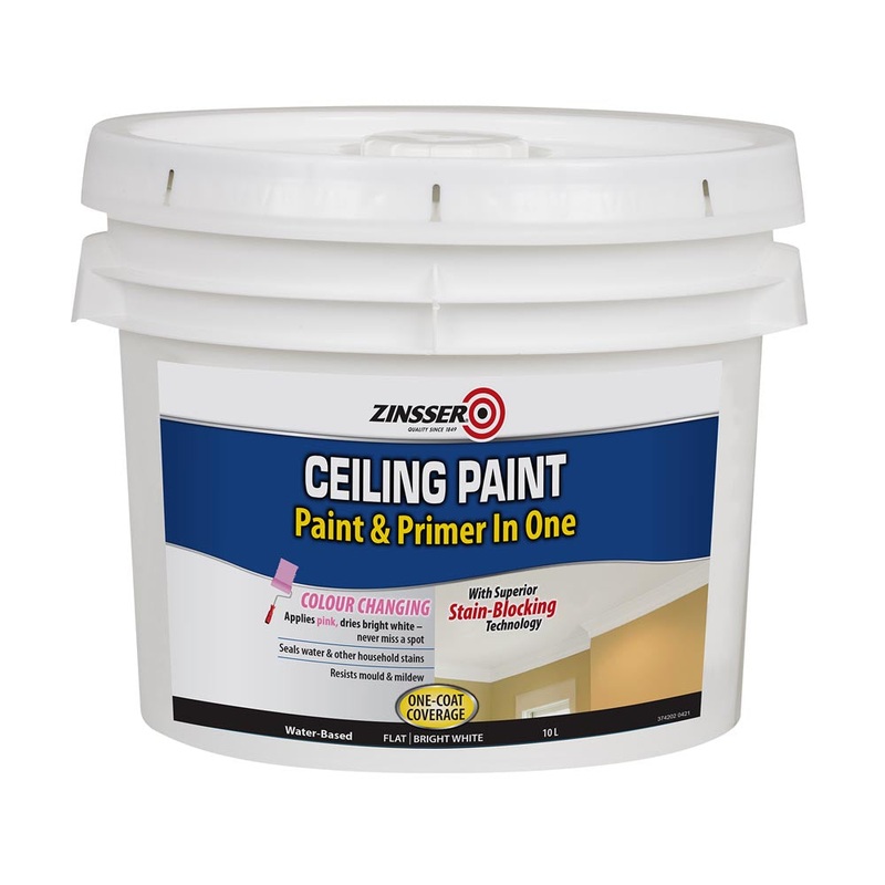 Zinsser Ceiling Paint & Primer 10ltr