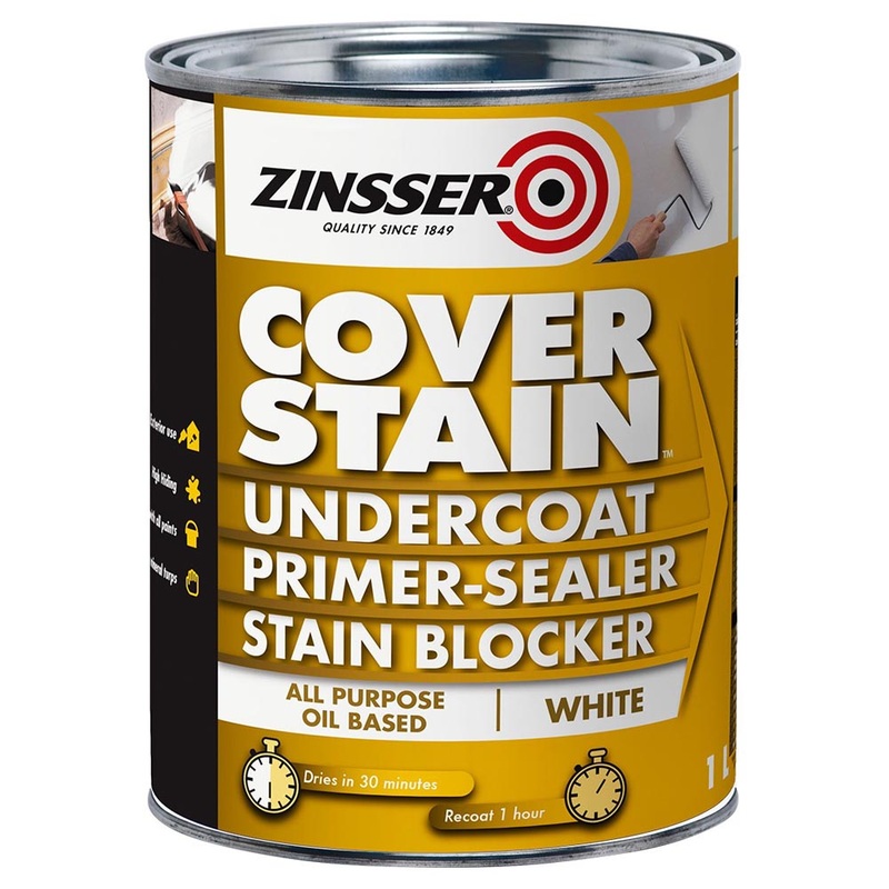 Zinsser Cover Stain Primer Oil Based 1ltr