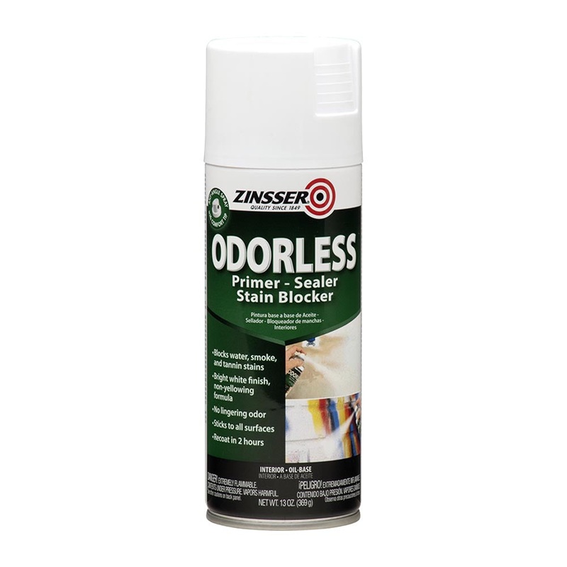Zinsser Odourless Oil Based Stain Blocker Spray 369g