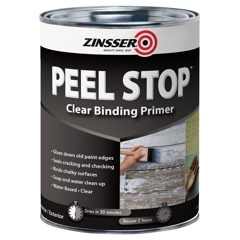 Zinsser Peel Stop Clear Binding Primer 1lrt