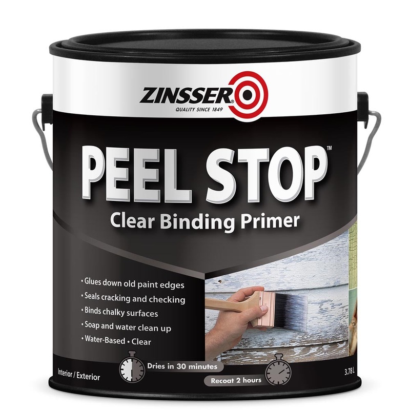 Zinsser Peel Stop Clear Binding Primer 3.78ltr