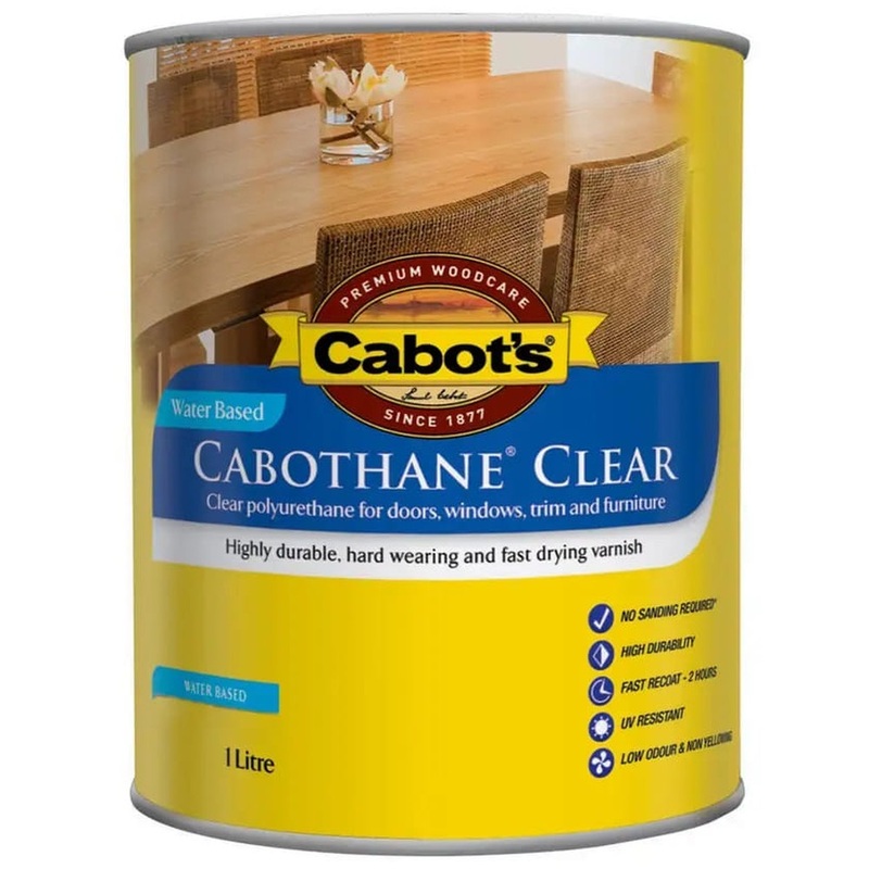 Cabot’s Cabothane Water Based Gloss 1L