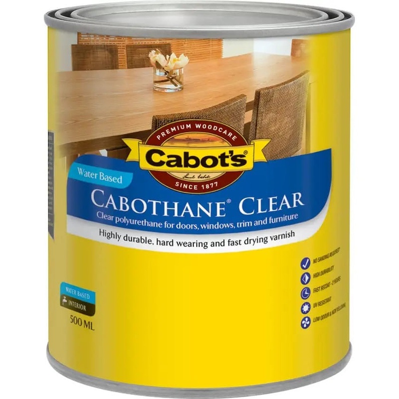 Cabot’s Cabothane Water Based Gloss 500Ml