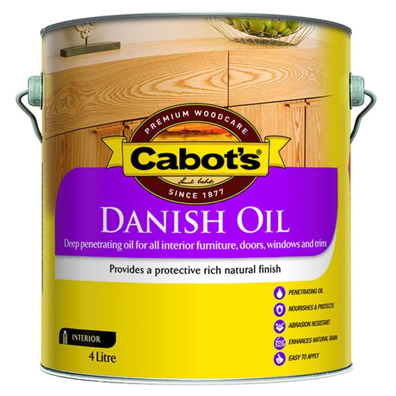Cabot’s Danish Oil 4L