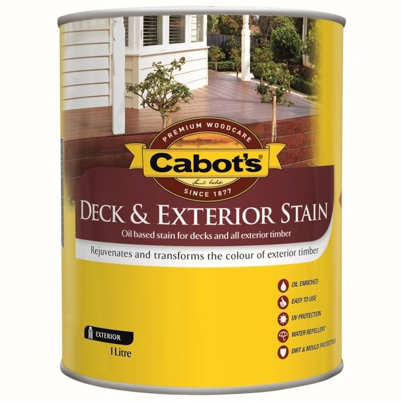 Cabot’s Deck & Exterior Stain Merbau 1L