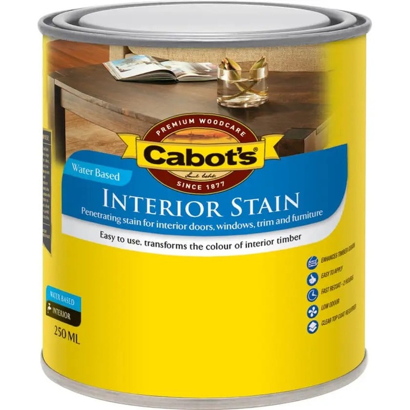 Cabot’s Interior Stain Water Based Cedar 250Ml