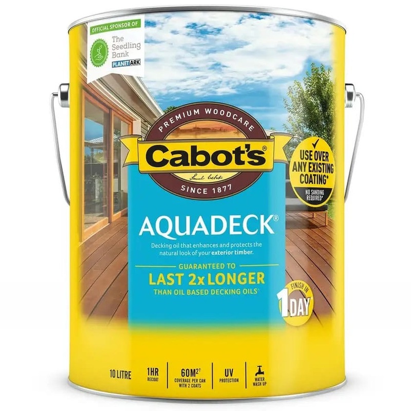 Cabot’s Aquadeck Jarrah 10L