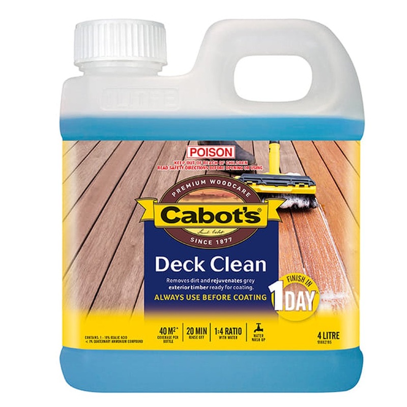 Cabot’s Deck Clean 4L