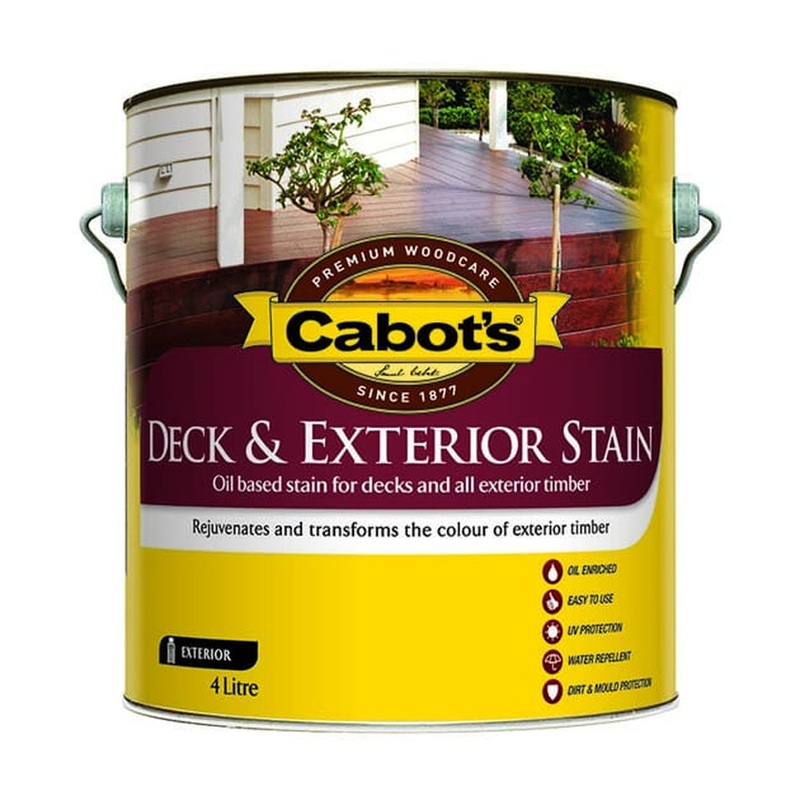 Cabot’s Deck & Exterior Stain October Brown 4L