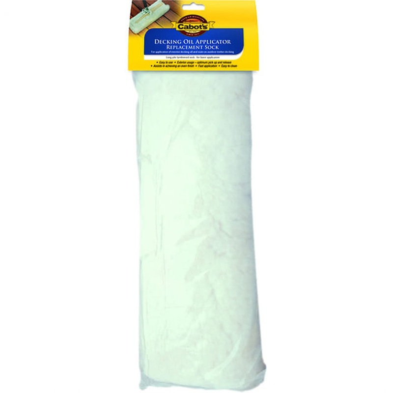 Cabot’s Decking Oil Applicator Replacement Sock