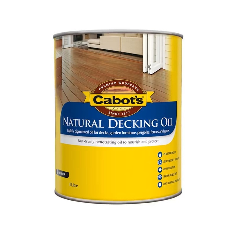 Cabot’s Decking Oil Jarrah 1L