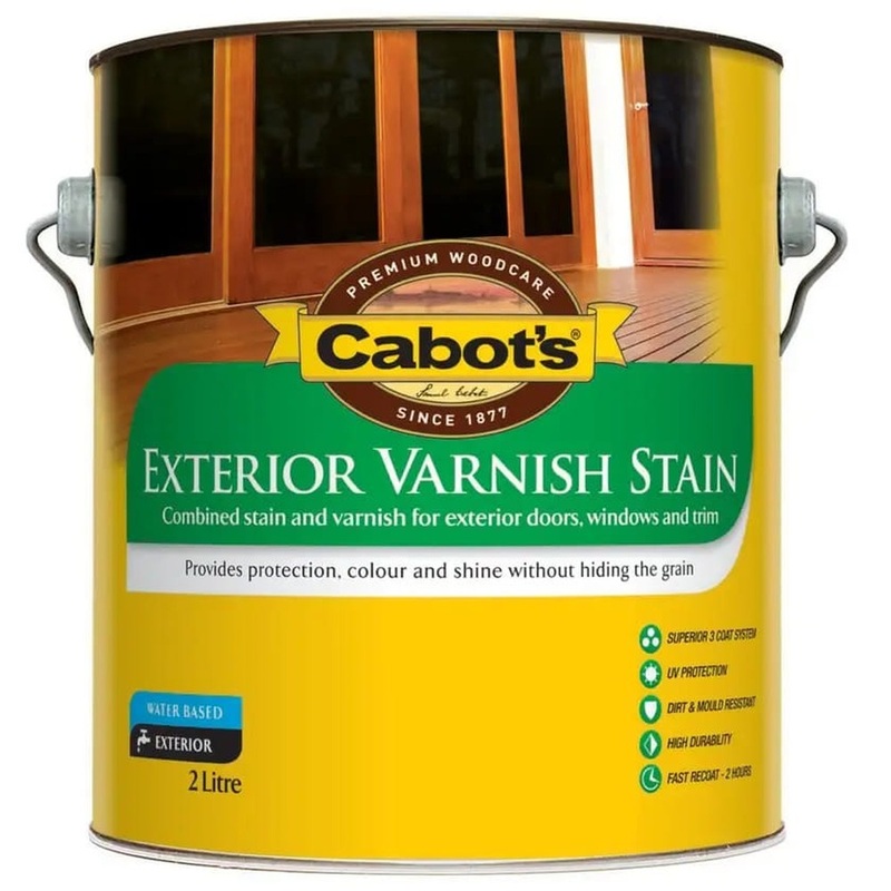 Cabot’s Ext Varnish Stain Tint Base 2L