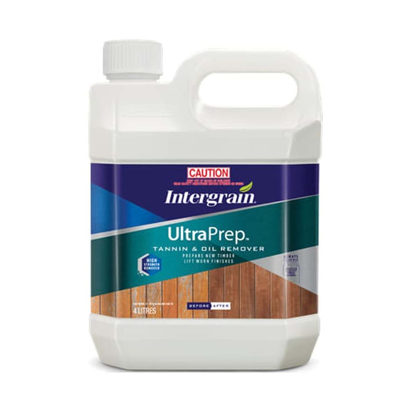 Intergrain UltraPrep Tannin & Oil Remover 4L Powerprep