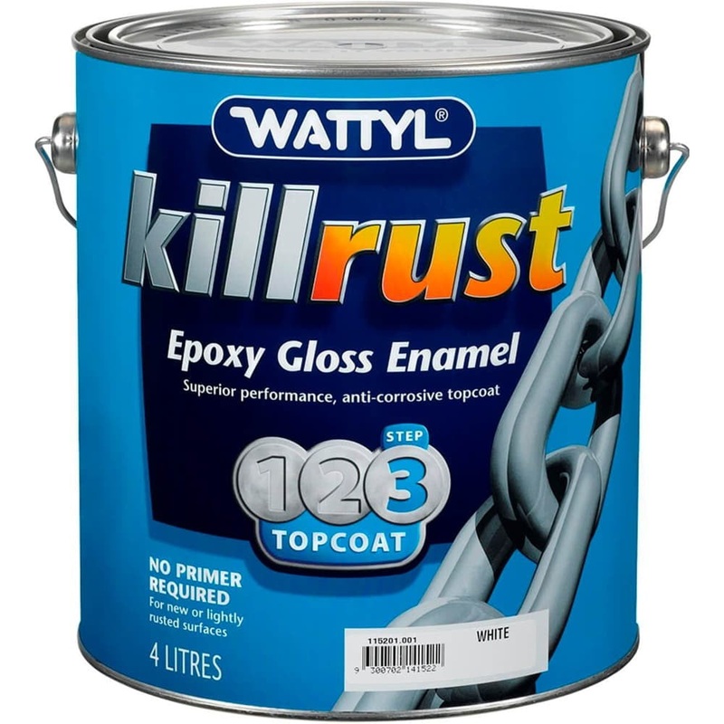 KillRust Enamel Matt Black 4L