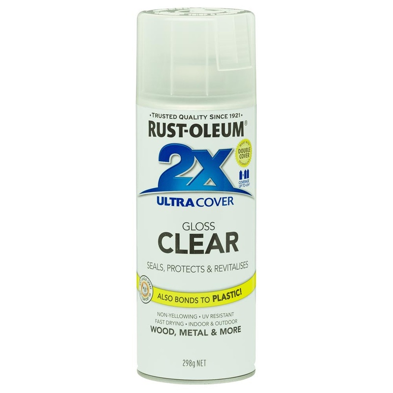 Rust-Oleum 2X Ultra Cover Spray Paint Clear Gloss