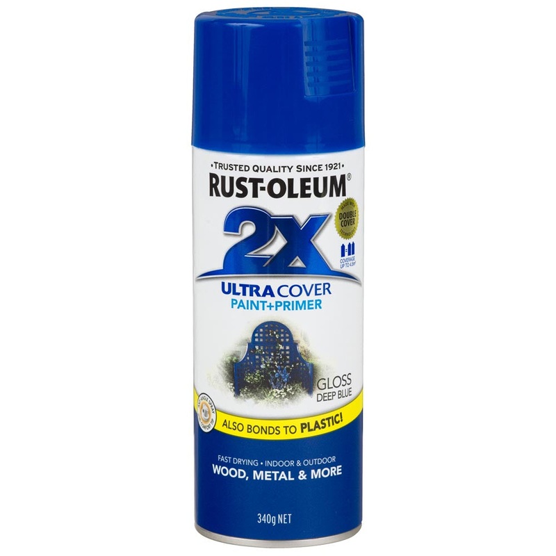 Rust-Oleum 2X Ultra Cover Spray Paint Deep Blue Gloss
