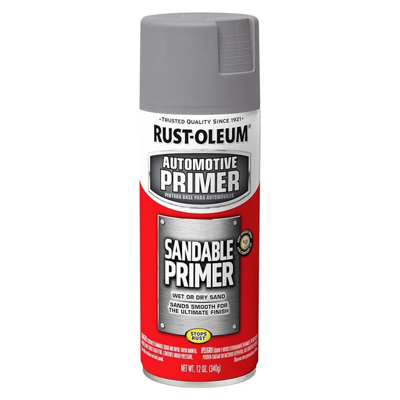 Rust-Oleum Automotve Sandable Primer Spray Grey 340g